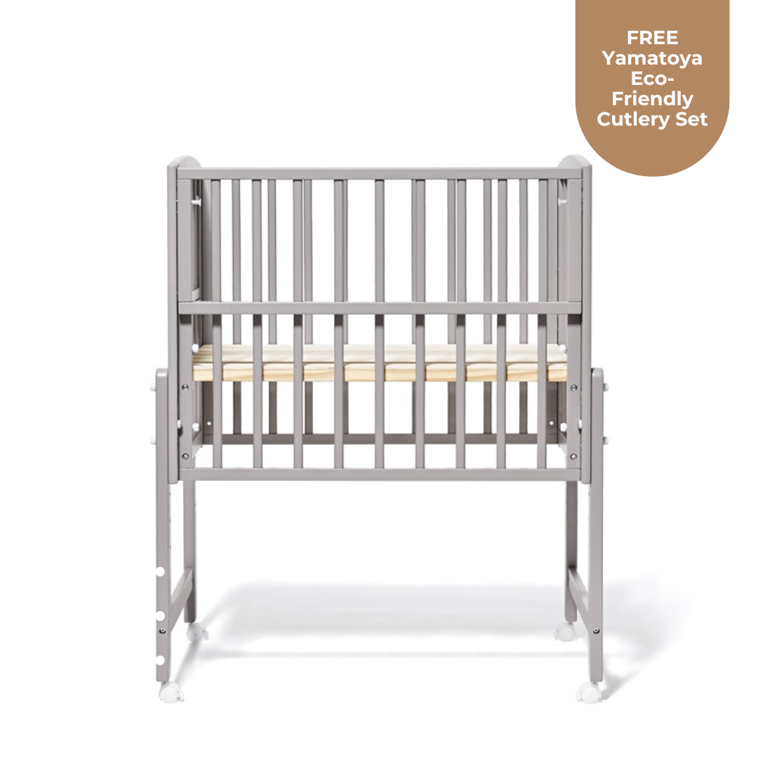 Yamatoya Nommoc Mini Crib - Gray