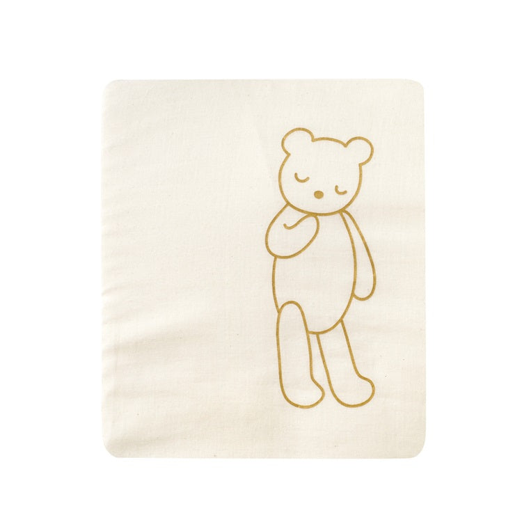 *New* 10mois Goodnight Bear Fitted Sheet - Cream (Pre-Order)