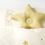 Load image into Gallery viewer, *New* 10mois Goodnight Bear Fitted Sheet - Cream
