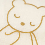 Load image into Gallery viewer, *New* 10mois Goodnight Bear Fitted Sheet - Cream (Pre-Order)
