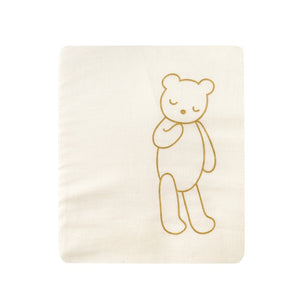 *New* 10mois Goodnight Bear Fitted Sheet - Cream (Pre-Order)