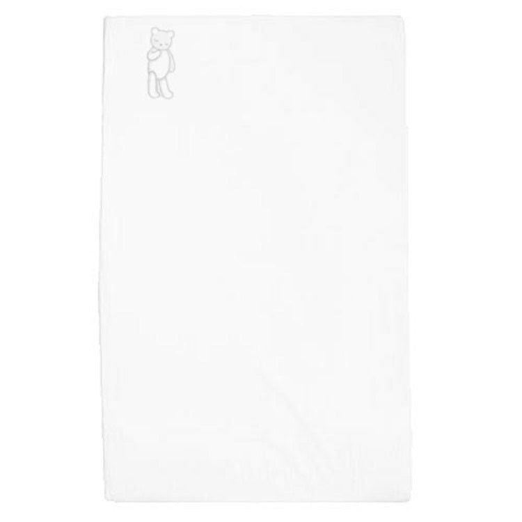 *New* 10mois Goodnight Bear Fitted Sheet - White (Pre-Order)