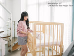 Load image into Gallery viewer, *New* Yamatoya Nommoc Mini Crib - Gray
