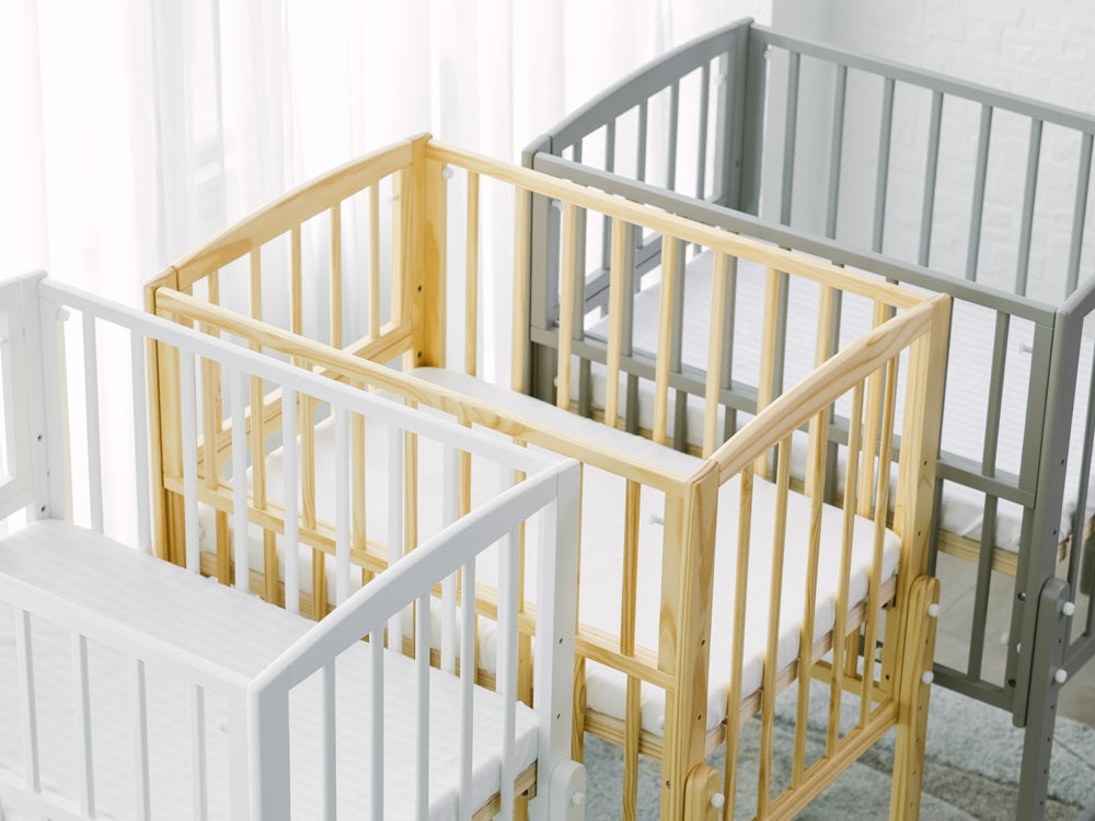 Yamatoya Nommoc Mini Crib - Gray