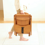 Load image into Gallery viewer, *New* Yamatoya Arch III Low Chair - Light Brown
