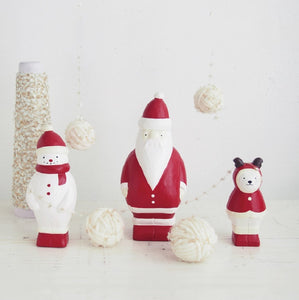 *Christmas-Edition* T-Lab. Wooden Happy Polar Bear - Reindeer