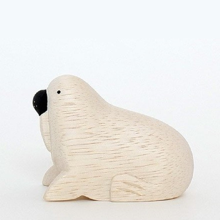 *Limited-Edition* T-Lab. Pole Pole Wooden Walrus