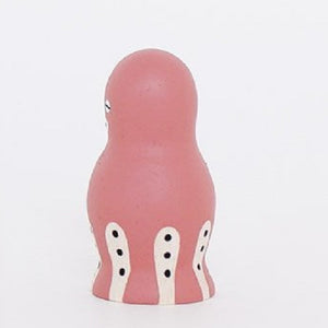 *Limited-Edition* T-Lab. Pole Pole Wooden Octopus (Pink)