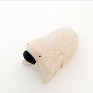 *Limited-Edition* T-Lab. Pole Pole Wooden Walrus