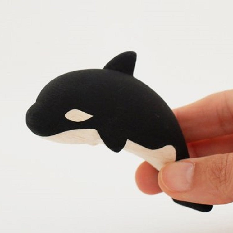 *Limited-Edition* T-Lab. Pole Pole Wooden Killer Whale