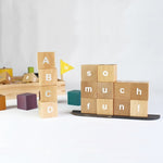 Load image into Gallery viewer, GG* Tsumiki - Building Blocks Wooden School
