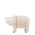 Load image into Gallery viewer, T-Lab. Pole Pole Wooden Rhino
