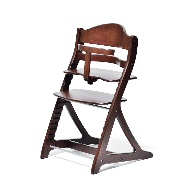 Yamatoya Sukusuku+ High Chair - Dark Brown