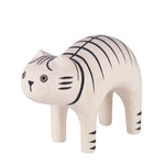 Load image into Gallery viewer, T-Lab. Pole Pole Wooden Tiger Cat
