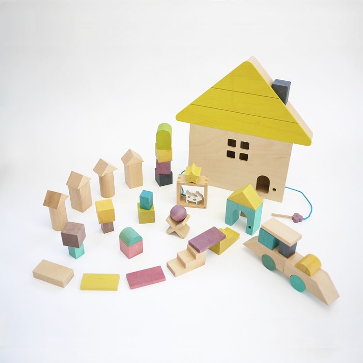 GG* Tsumiki - Building Blocks Wooden House