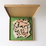 Load image into Gallery viewer, Oak Village Wooden Blocks - Forest Animals
