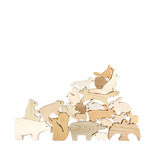 Load image into Gallery viewer, Oak Village Wooden Blocks - Forest Animals
