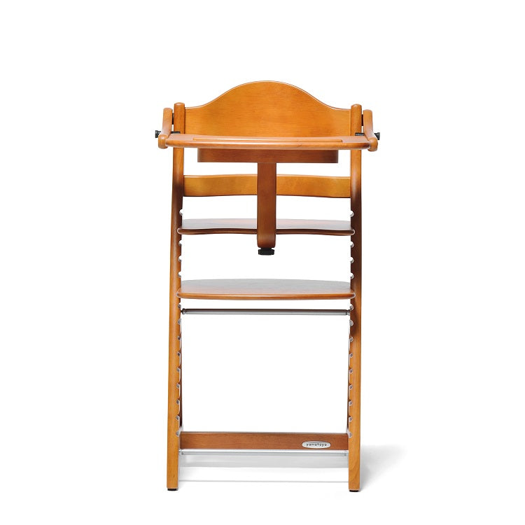 Yamatoya Sukusuku Slim+ High Chair - Light Brown